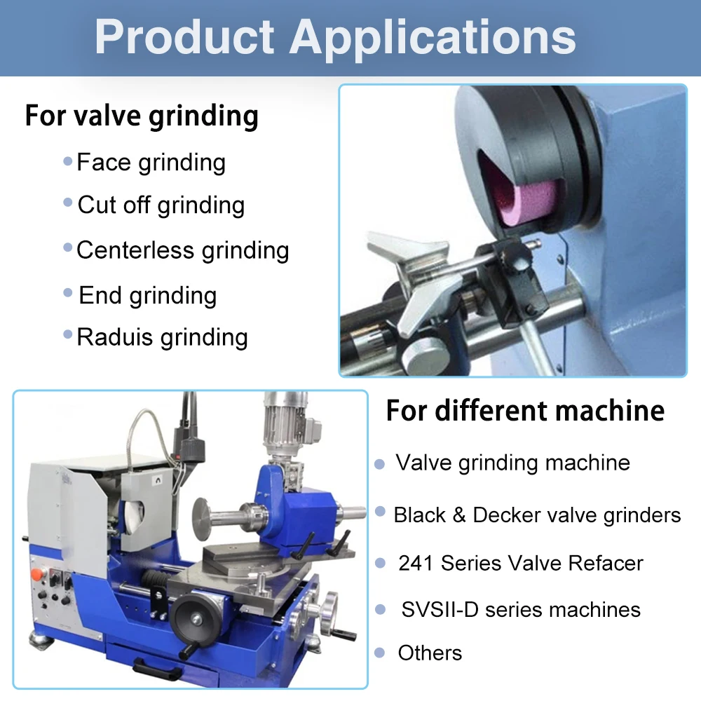 engine valve grinding machine Valve Refacer Wheels cylinder block valve plate grinding machine