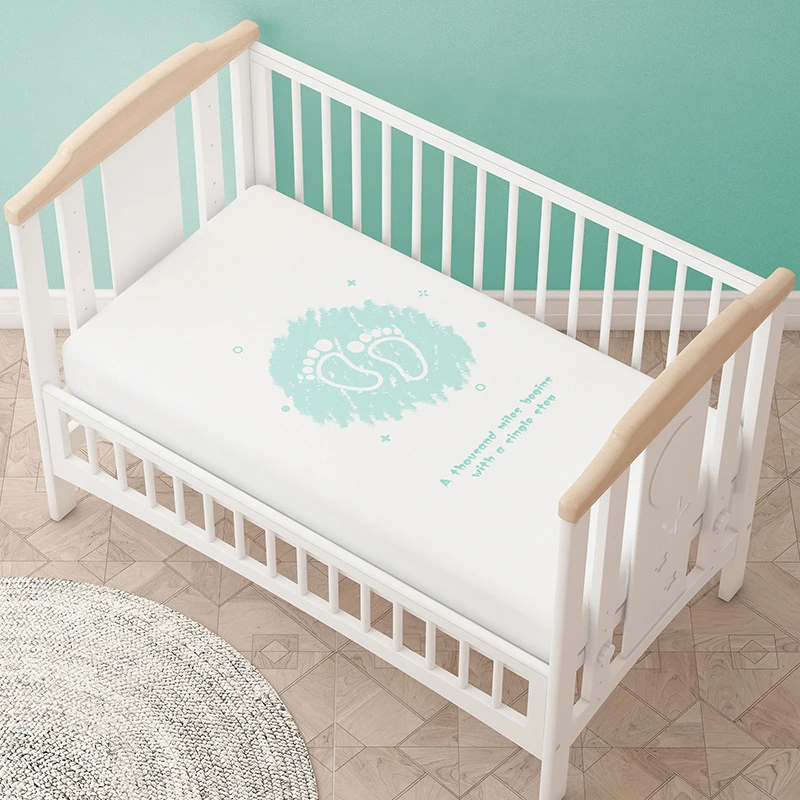 Manufacturers Selling Wholesale Customization Baby Bed Printed Sheet Set Cotton Mattress