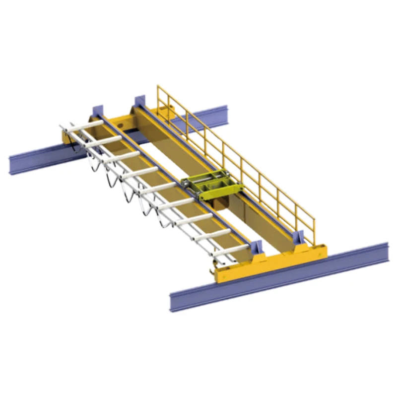 
Mobile Hoist Electric Double Girder Overhead Crane 20 Ton 