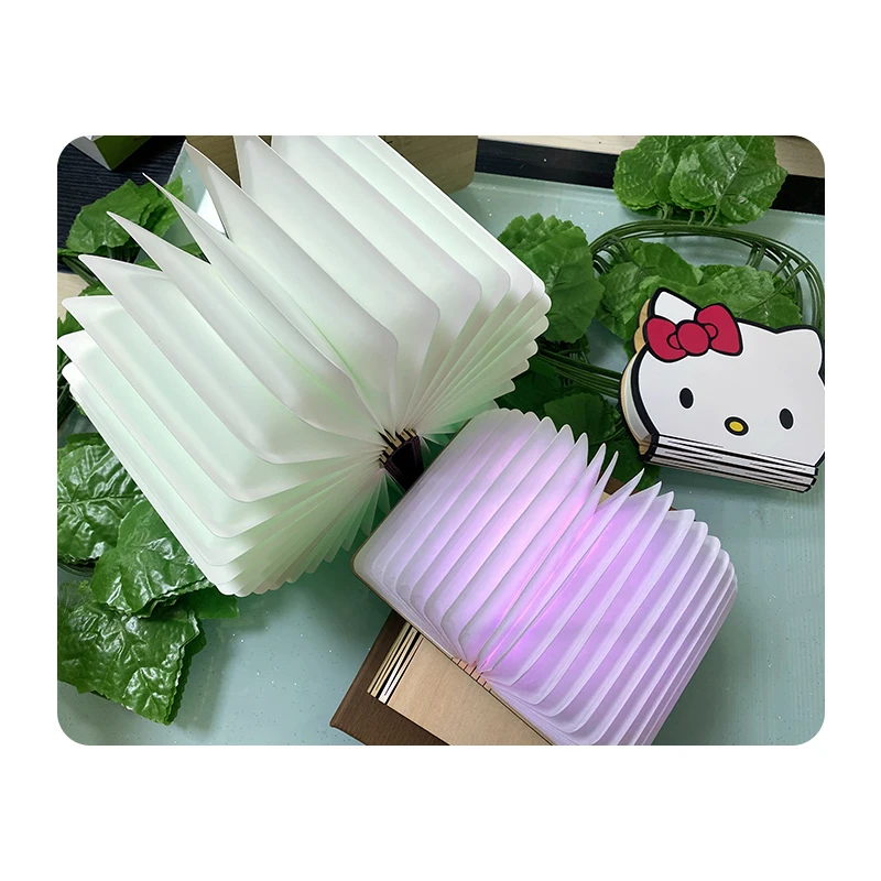 Лидер продаж, домашний декоративный Настольный светильник с Usb-зарядкой, деревянный светодиодный портативный ночник для книг