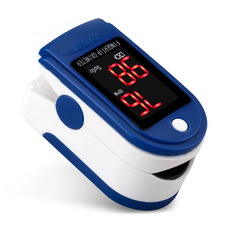 CE certified portable fingertip pulse oximeter SP02 Medical pluse oxi meter finger