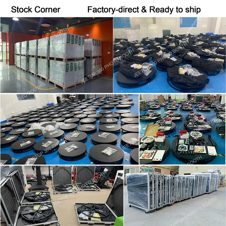 Fashion Popular 360 Degree LED Light Photo Booth Commercial Rental Props for Wedding Parties and Events Video Vending Machine