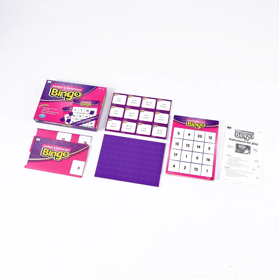 Eco Friendly Paper Reusable Customized Logo Bingo Cards Bingo Cards Tear Out Custom Printed Different Sizes Bingo Cards