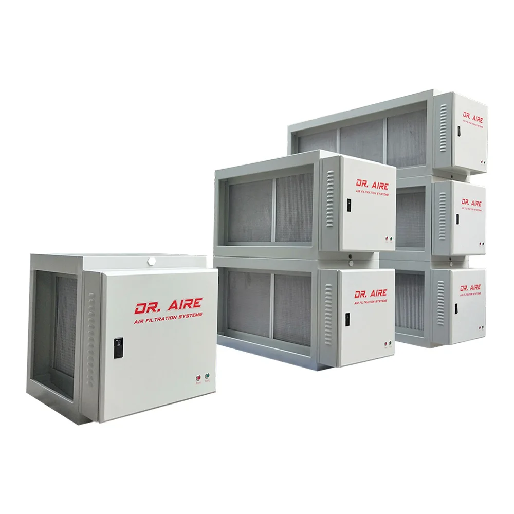 DR AIRE 98% Fume Removal Rate Commercial Kitchen Electrostatic Precipitator Filter