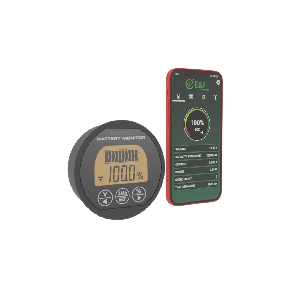 EJ September specials 500A Bluetooths интеллектуальный тестер емкости шунта индикатор уровня заряда батареи измеритель напряжения