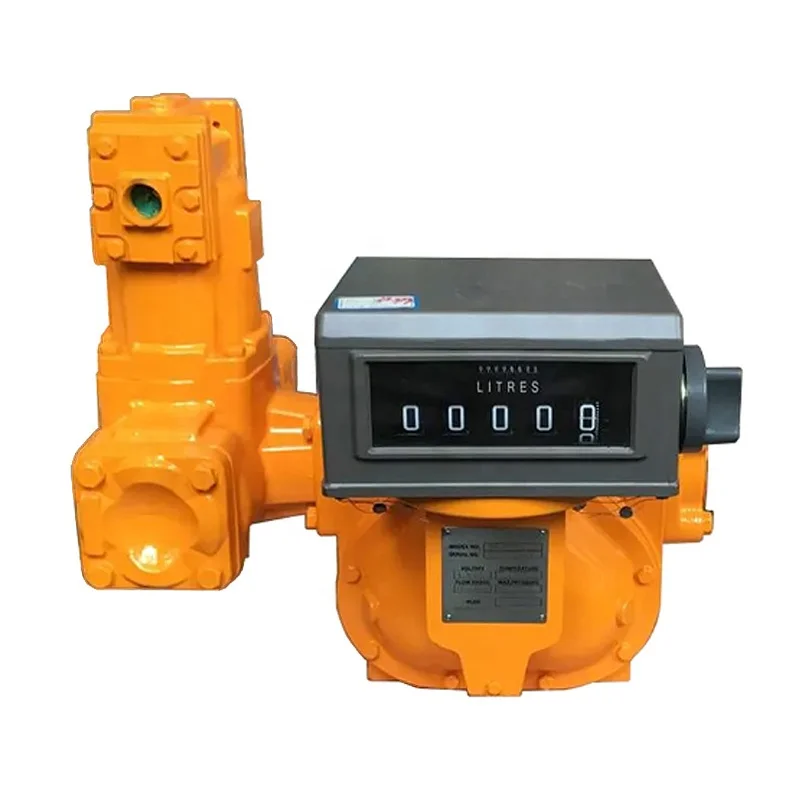 ZHXF M-50-KPX-1 2' 50MM Fuel Flow Meter With Mechanical Counter Electromagnetic Flow Meter For Filling