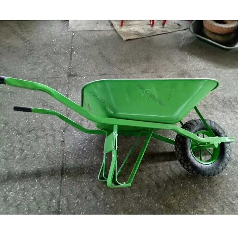 heavy duty wheel barrow WB6400 with 1.0mm tray 4.00-8 8PR wheel