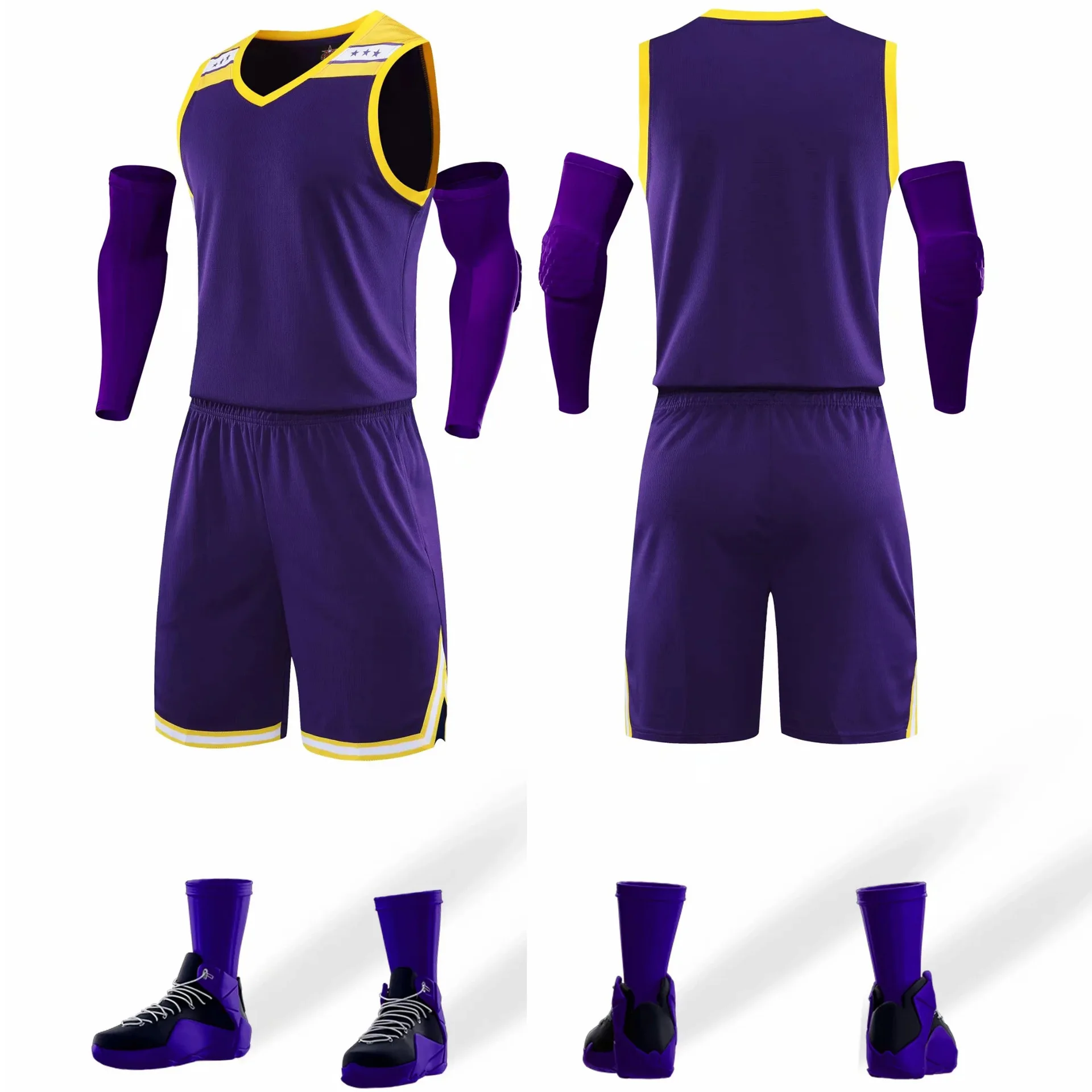 Low moq sportswear men shorts set uniformes de  basketball personalizado
