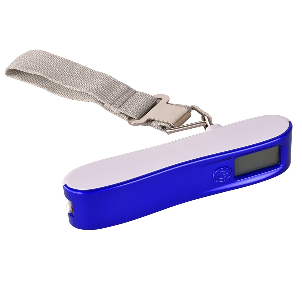 New Balance 18650 Battery Bag Weight Machine Luggage Strap with Scale 50kg LCD Display Portable