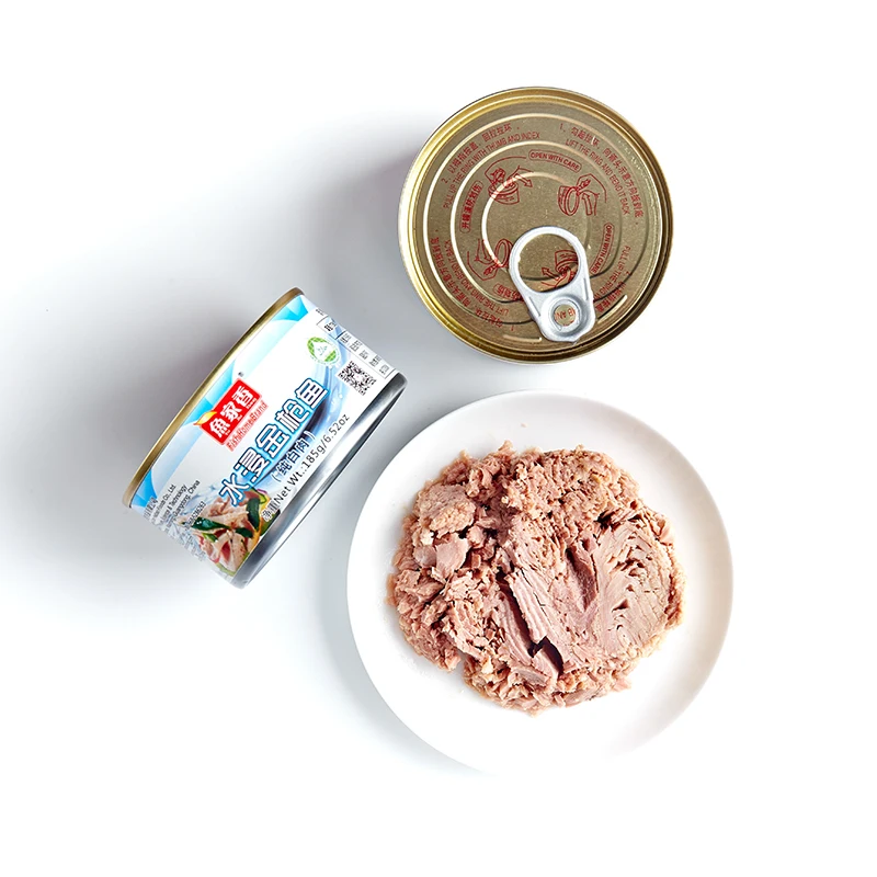 Canned Food Canne Fish Factory Canned Tuna in Oil/ in Water 185g