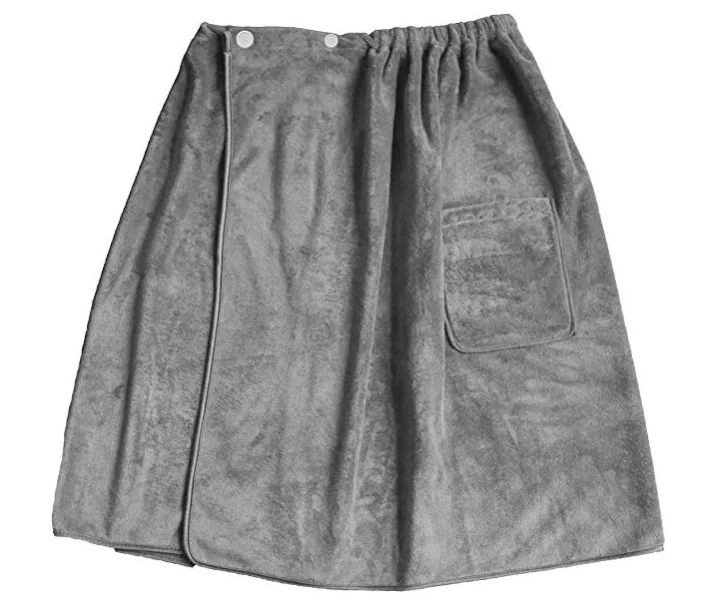 Quick-Dry Microfiber Elegant Bath Towel Dress for Men Made in China