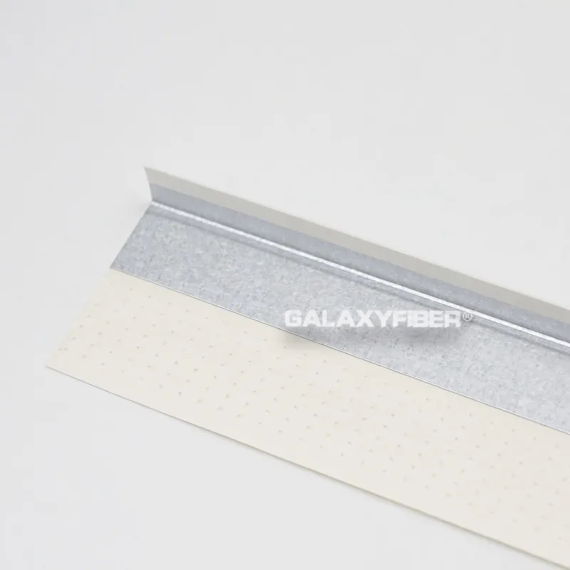 GalaxyFiber anticorrosion  metal corner trim tape strong stability metal corner bead for gypsun board and building reinforcement