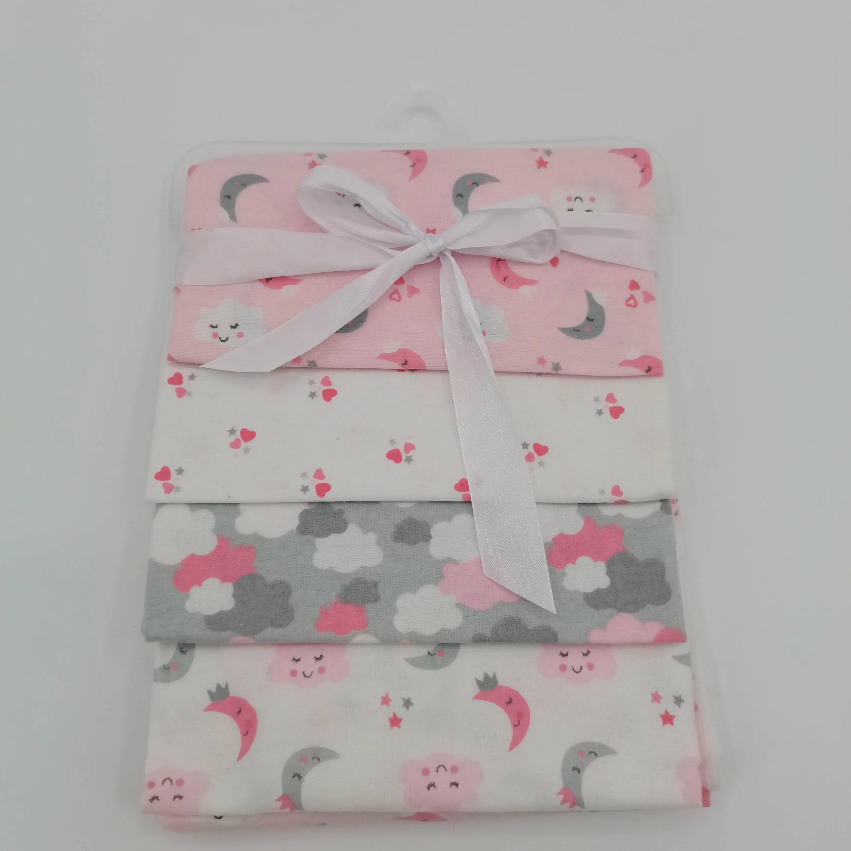 Baby blanket swaddle set for boy for girl soft cotton material