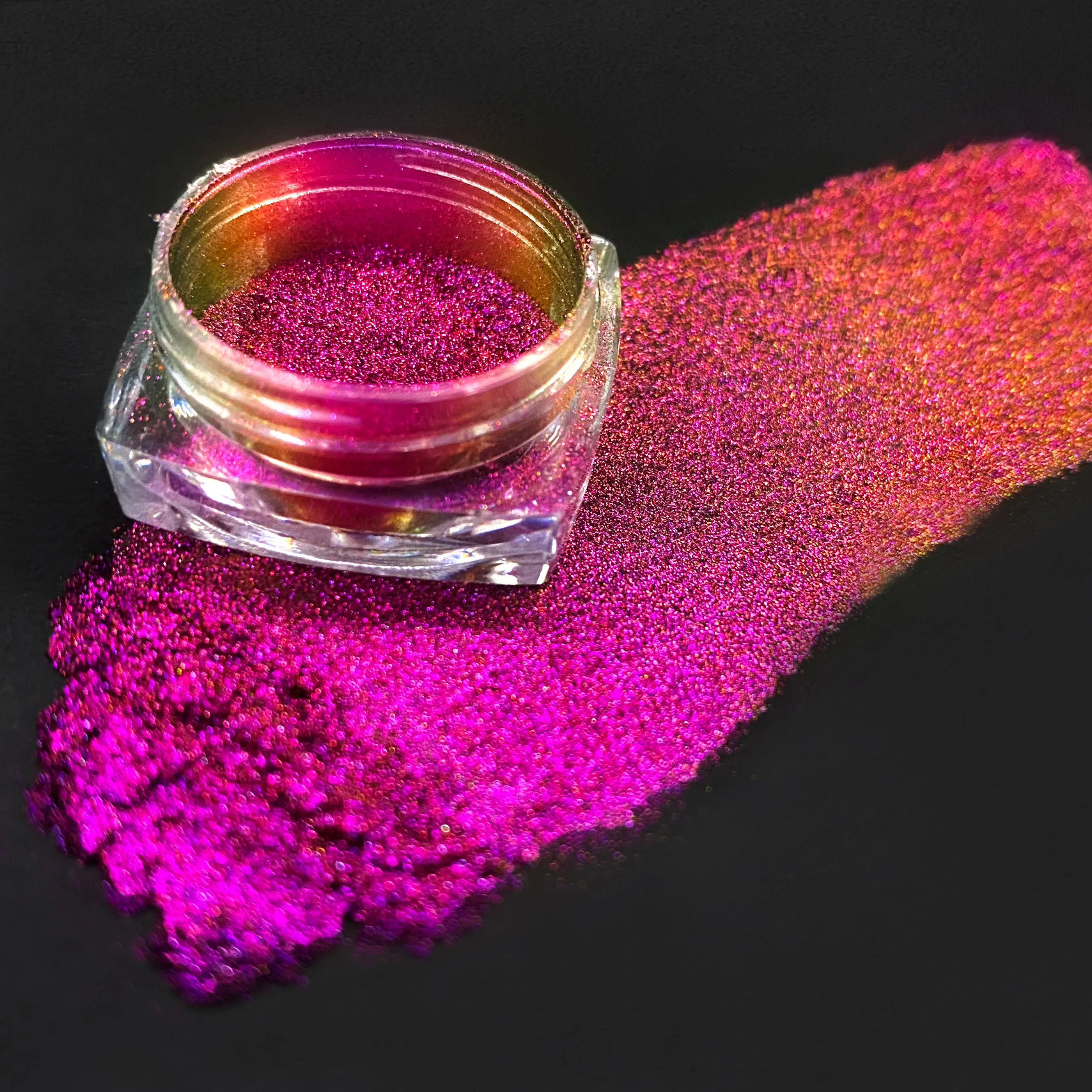 Cosmetic Grade Color Shift Bright Shimmer Multichrome Eyeshadow Pigment Rainbow Iridescent Automotive Paint Pigment