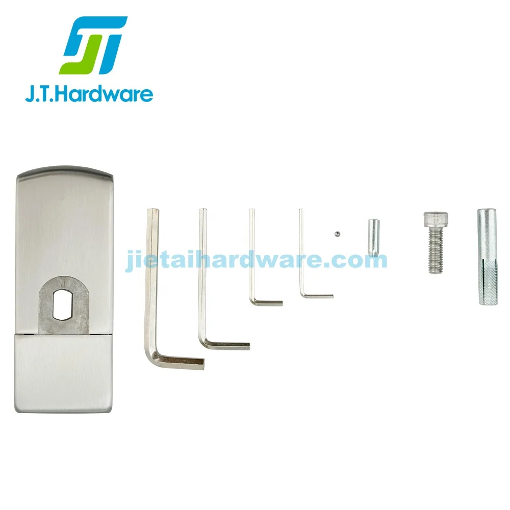 Hydraulic  Glass Door Closer Heavy Duty Patch Hinge Non-Digging Floor Spring