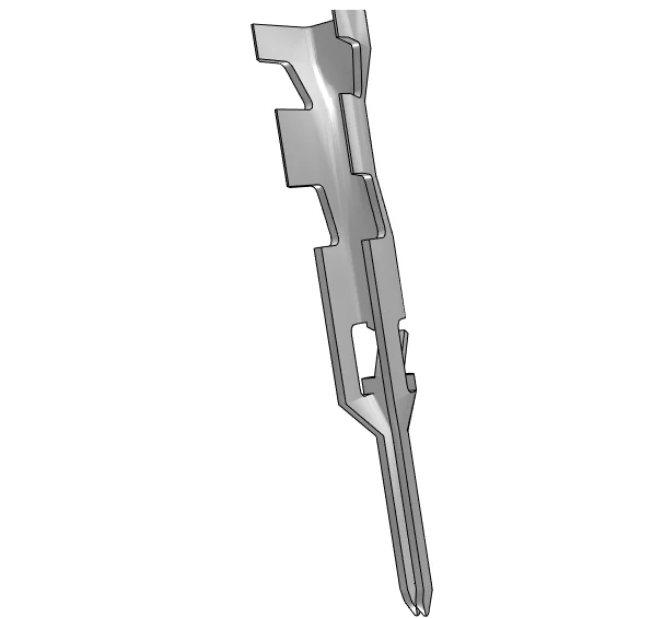 Molex  2.50mm Pitch Mini-Latch Crimp Terminal, Male, Brass, Reel  08-70-0102 08700102 cover connector in stock