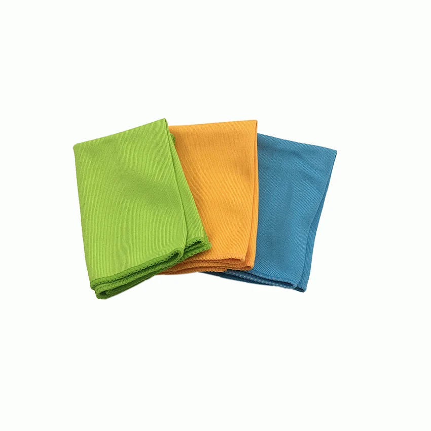 Custom High Quality Sustainable Microfiber Square Car Cleaning Cloths Wash Towel
