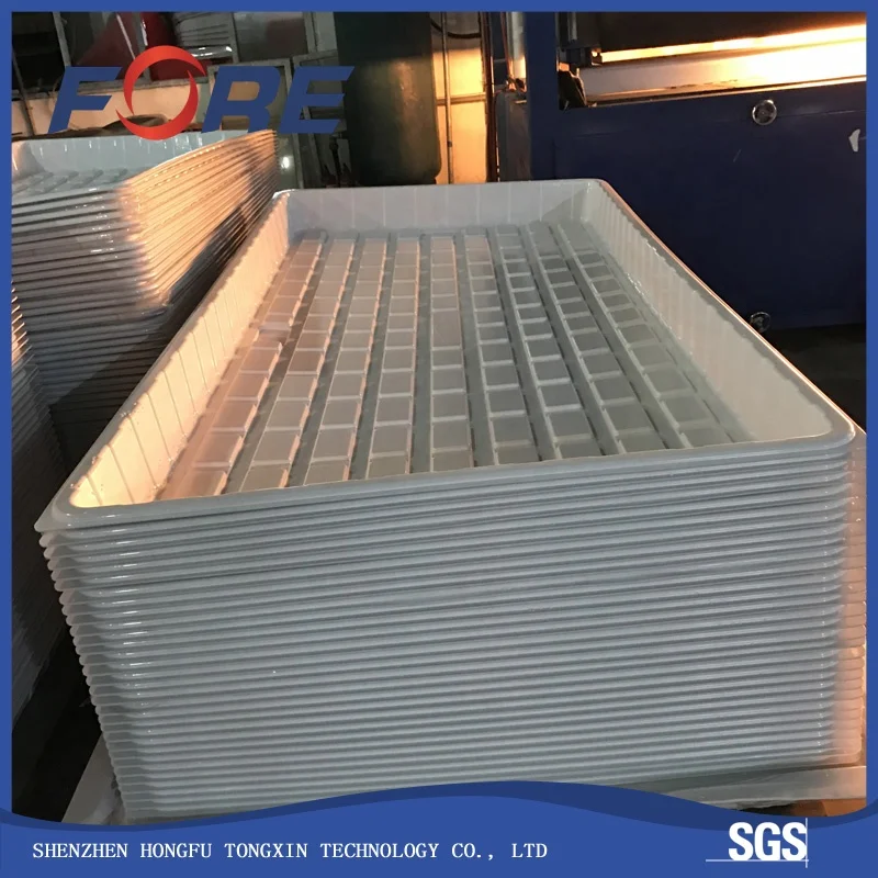 Plastics ABS Grow Trays Vertical Farms Tools Hydroponics Indoor Farming Plates  Microgreen