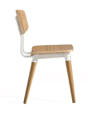 American Model Restaurant Furniture Coffee Shop Chairs Wooden Legs Copine Chair