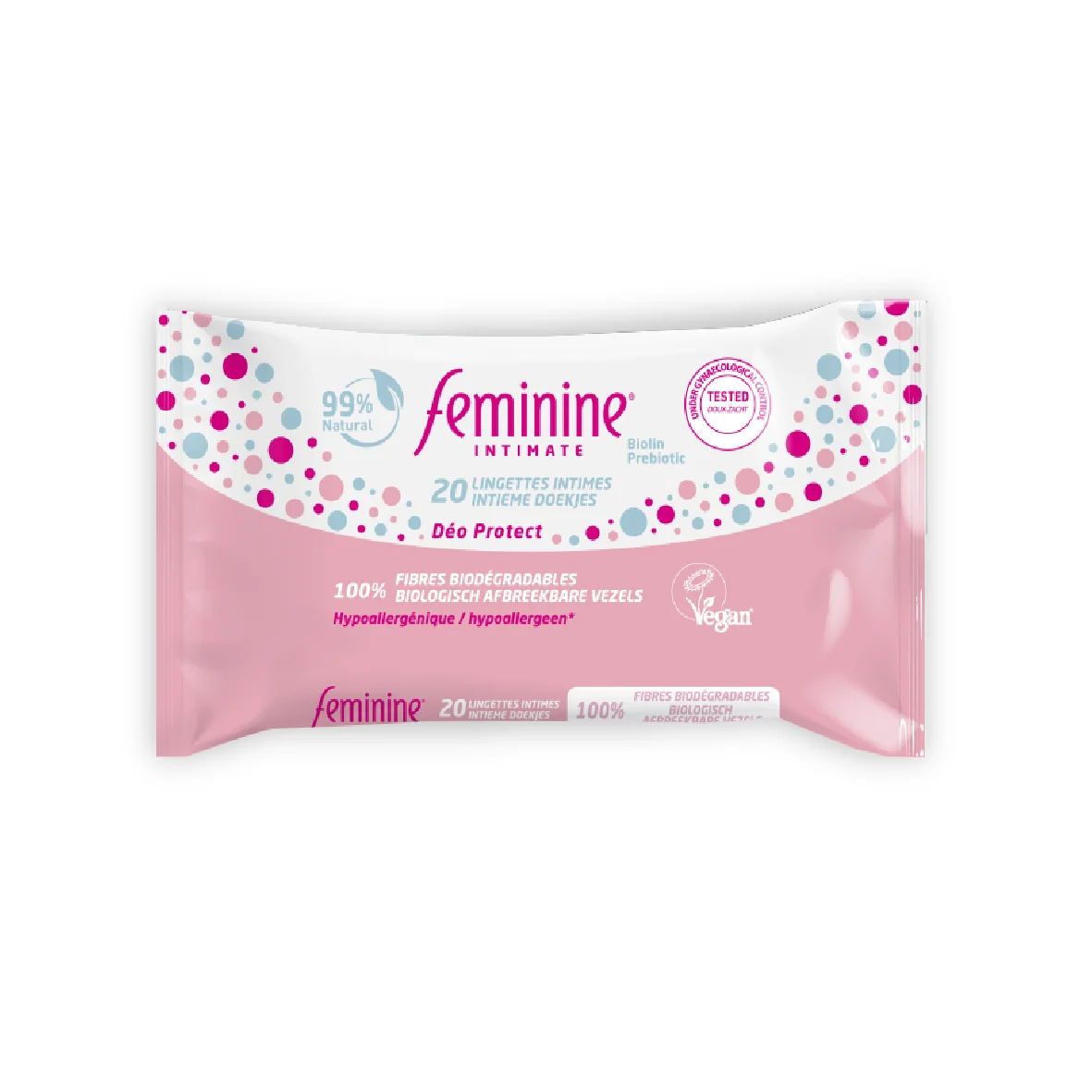 Wholesale Women Cleaning Wipes Biodegradable Natural Feminine Intimate Wipes