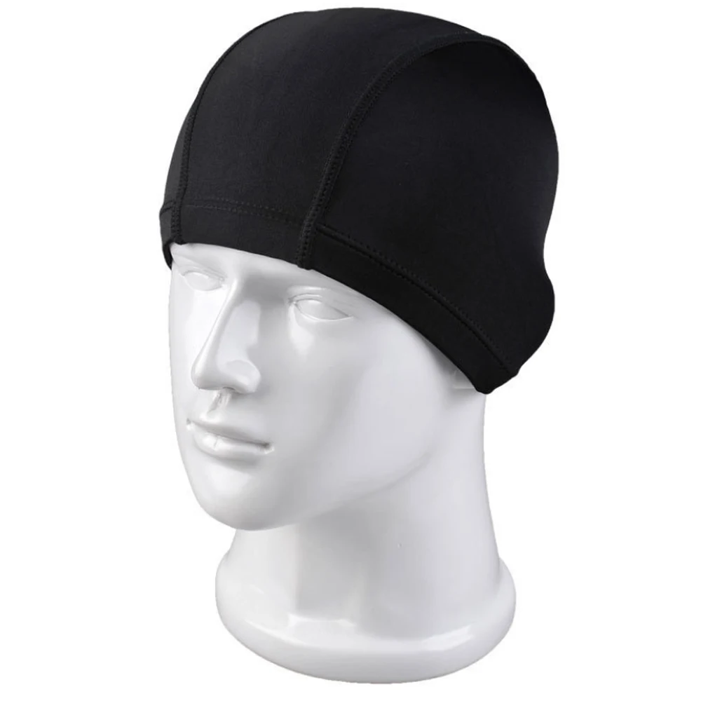 
New Hot Sale Cheap Nylon Fabric Swim Cap Spandex Ear Cover Swimming Caps 