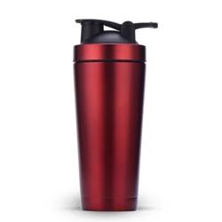 Stainless Steel Vacuum Insulated Protein Shake Cup Tumbler with Shaking Ball TMSS0281