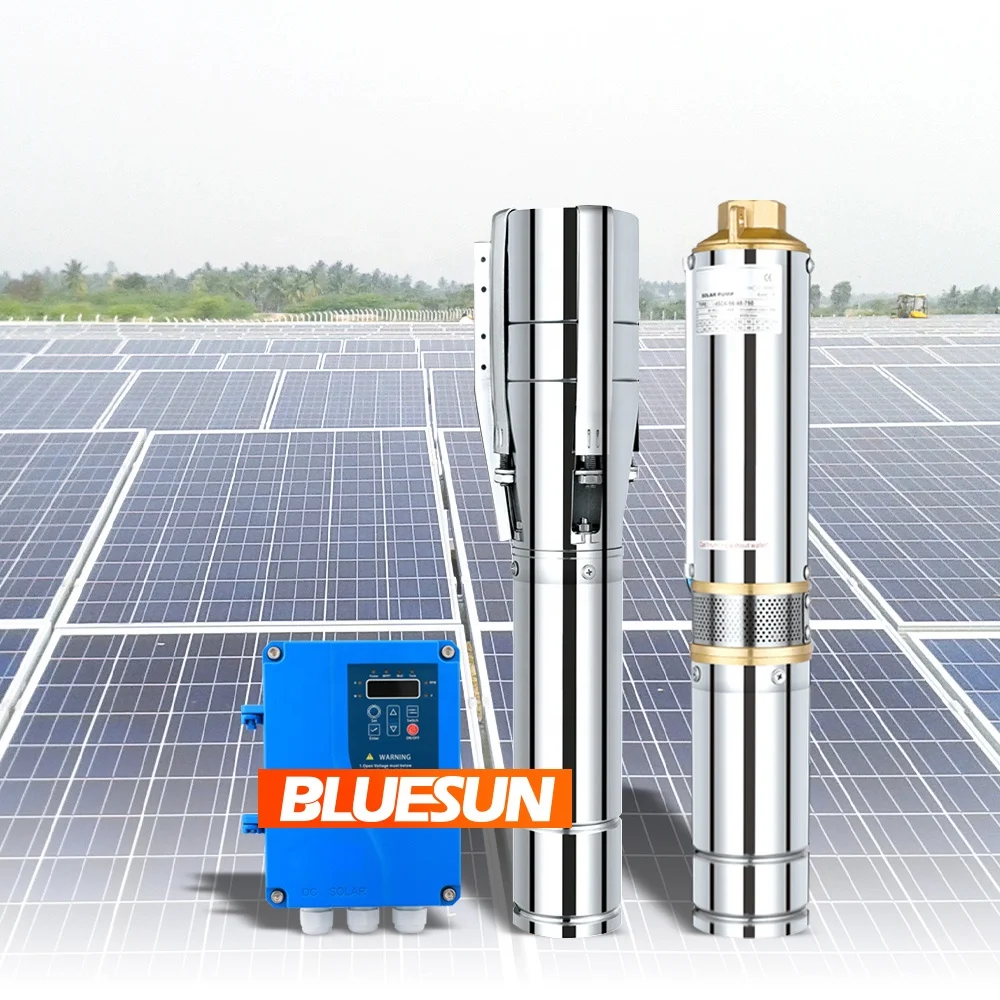 Hot Selling Ac Dc Submersible 1500W 2200W Plastic 3 Hp 5Hp 10Hp Deep Well Dc Solar Pump System Price Solar Water Pumps For ZA
