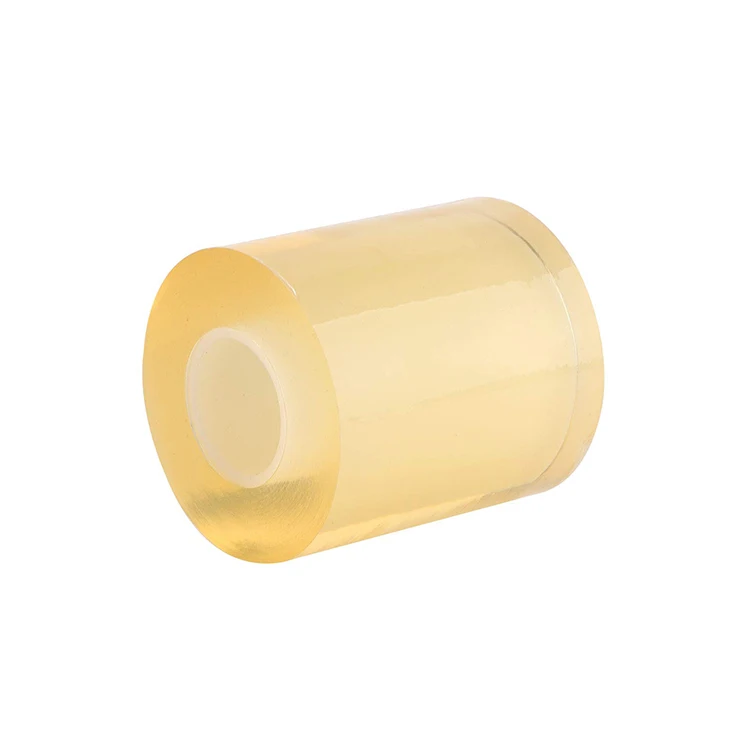 
New Style Gold Colour PVC Film Roll Plastic Clear Self Protection Adhesive Film for Watch 