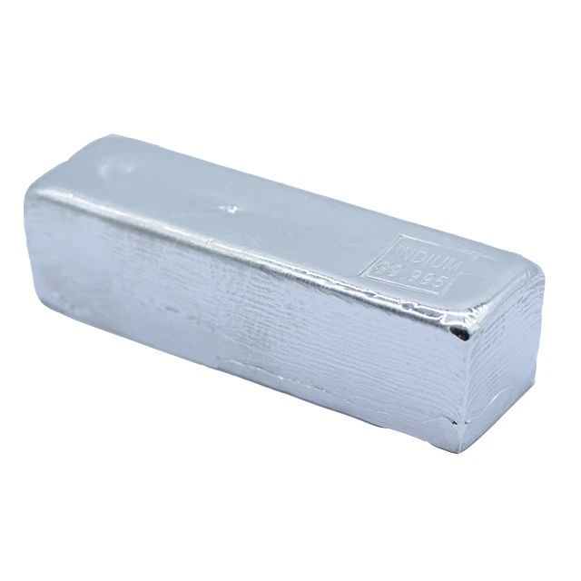 High purity indium In99.995 indium block