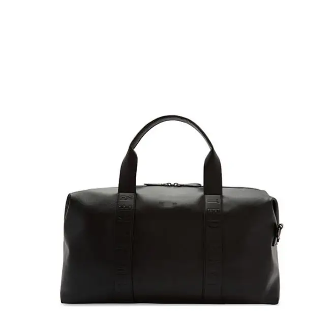 Черная классическая дорожная сумка, деловая кожаная мужская сумка-тоут