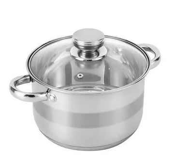 Wholesale 8 Piece Luxury Kitchenware Set Stainless Steel  Cooking Pot Set Non-stick Traditional Cookware Sets Pots and Pans