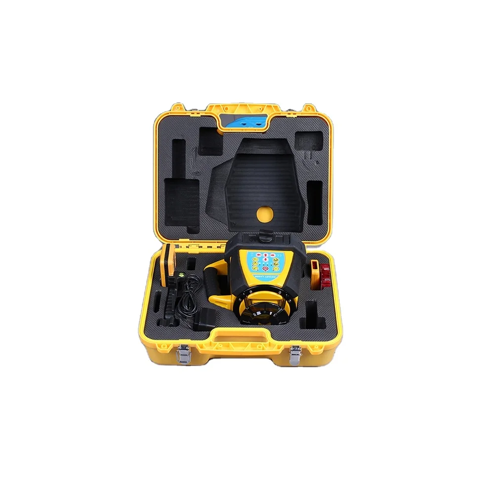 Agriculture Shock Resistance Apekstool Horizontal And Vertical Laser Levels Rotative Laser Leveling Machine  AK204 Red Beam