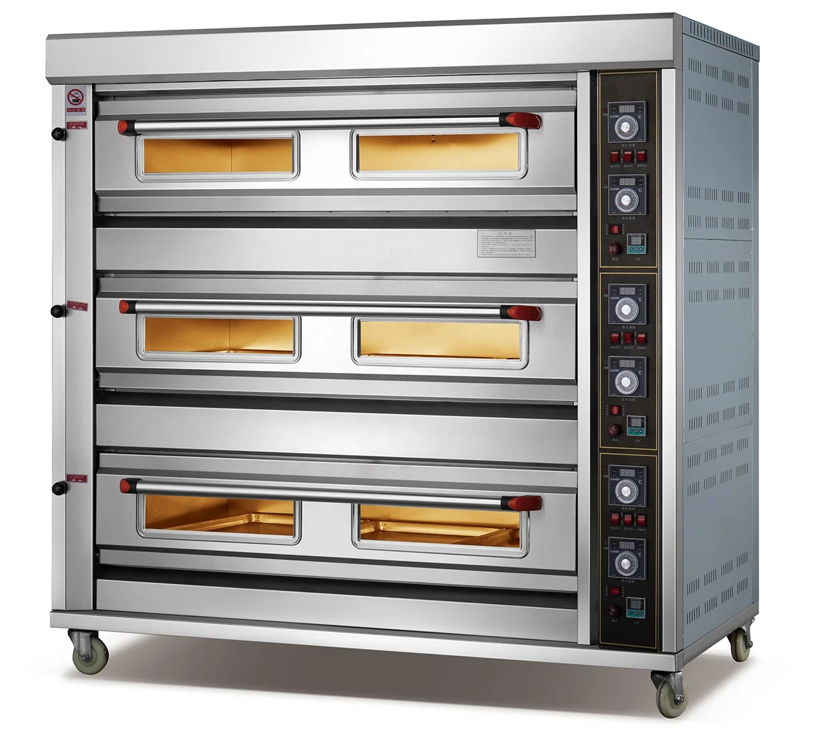 electric Oven Parts 2 Deck 2 Trays Electric Multifunctional Provided Commercial Bakery Oven Oven Restaurant