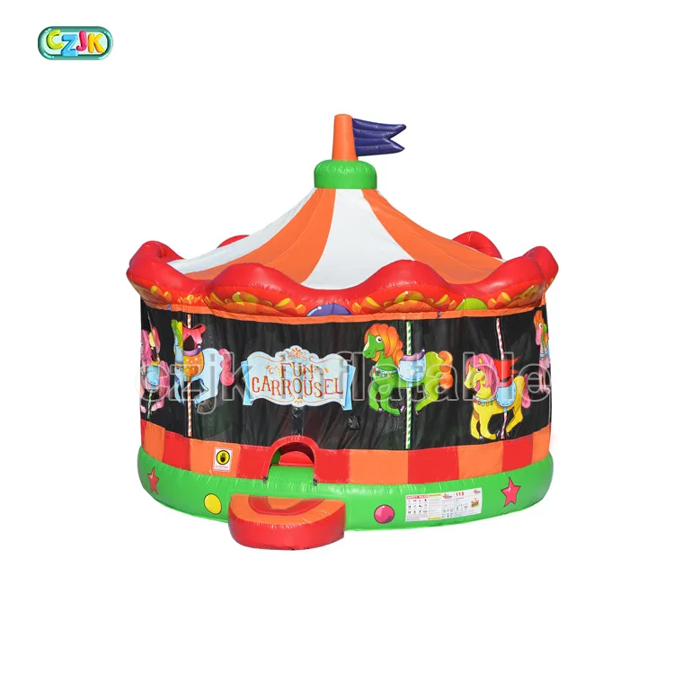 Cheap Moonwalk Jumper Bouncer Jumping Bouncy Castle Mobile Carousel Horse Inflatable Bounce House