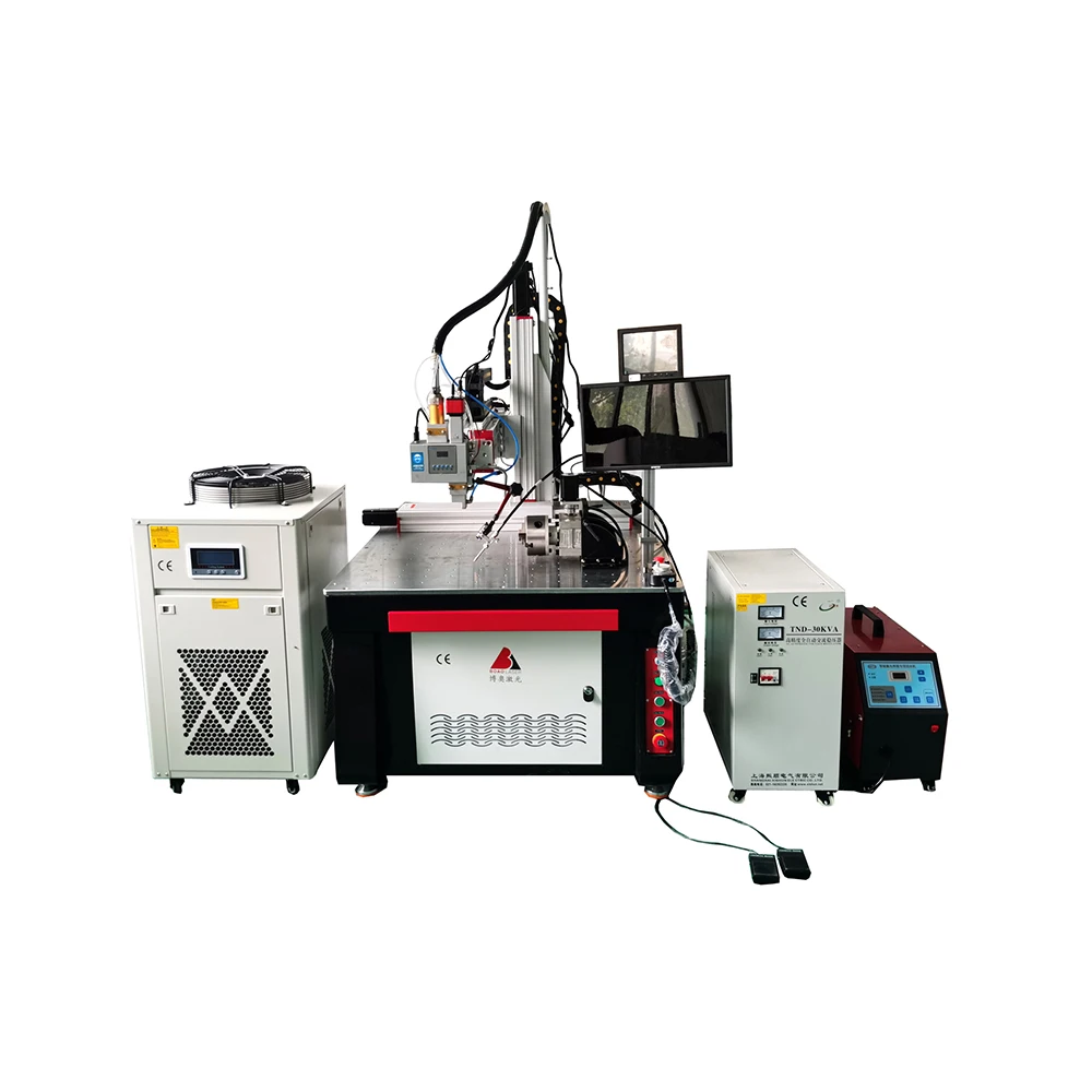 5 Axis lazer welder Custom Fixture 18650 Battery Case Automatic Metal steel aluminum Fiber cnc platform Laser Welding Machine