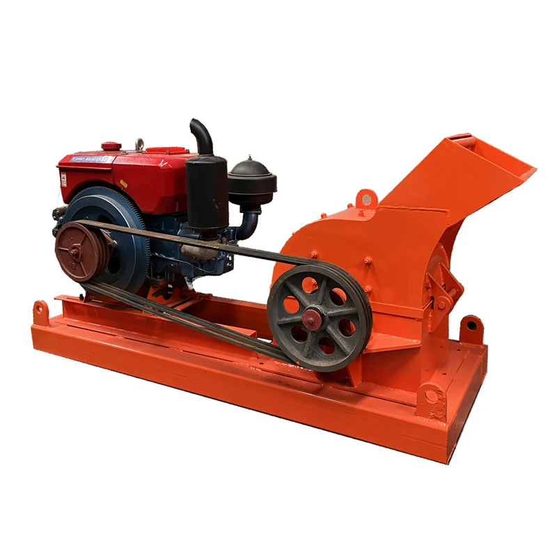 Retail small portable stone crushers mobile stone crusher stone hammer crusher machine price blade