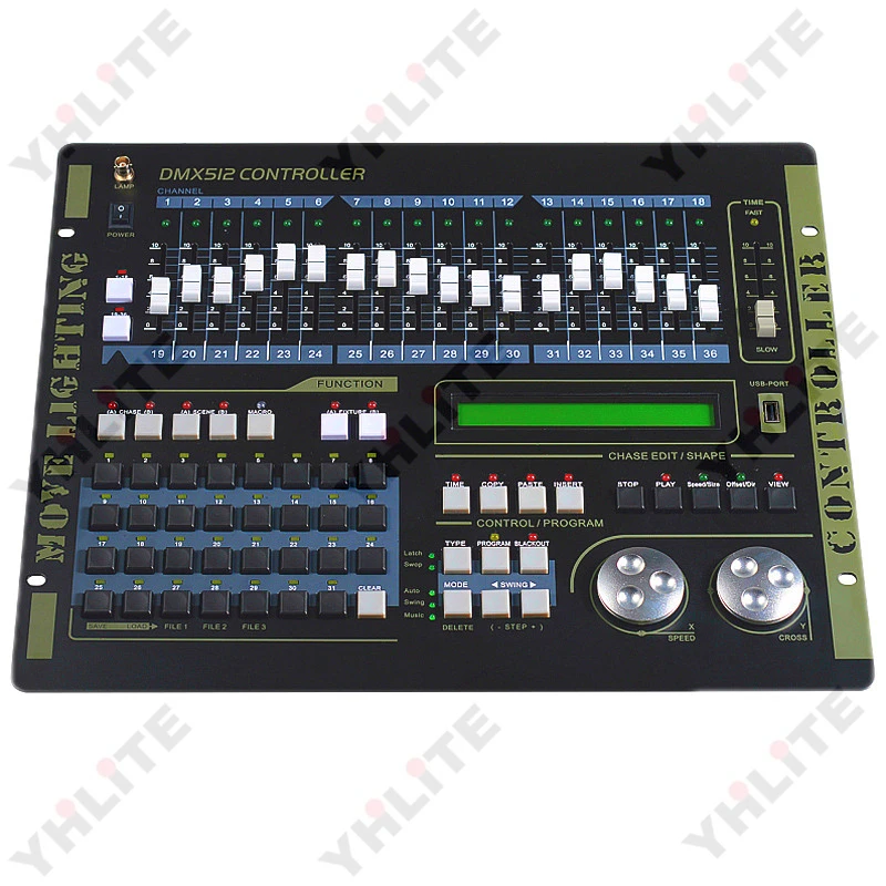 Контроллер сценического освещения dmx512 sunny512 Super Pro 512