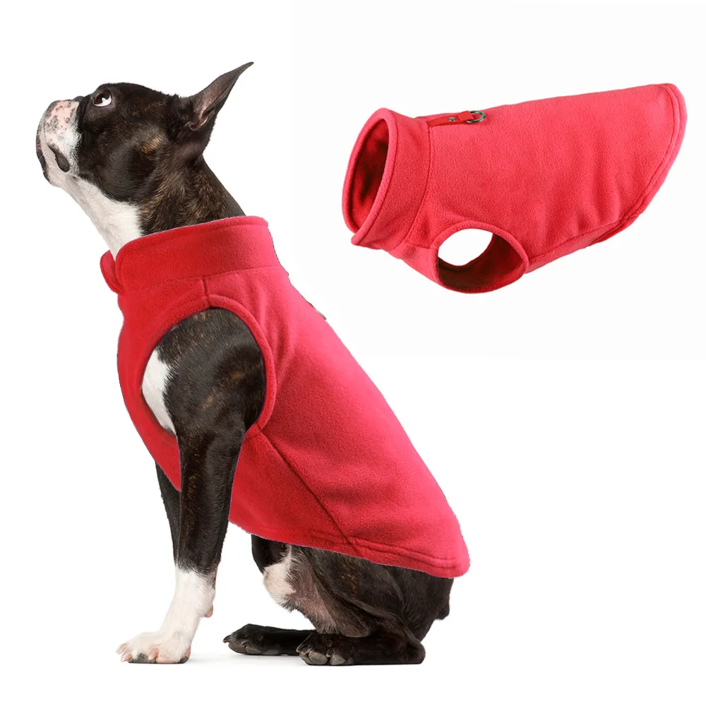 Hot Sale Dog Clothes Fall Winter Thickened Luxury Dog Sweater Hoodie Fleece Multicolor Pet Vest Apparel