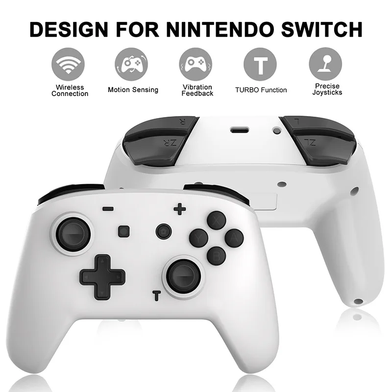 Hot Sale Wireless Switch Pro Controller Vibration Turbo Gamepad Joystick For Nintendo Switch/Android/PC Devices