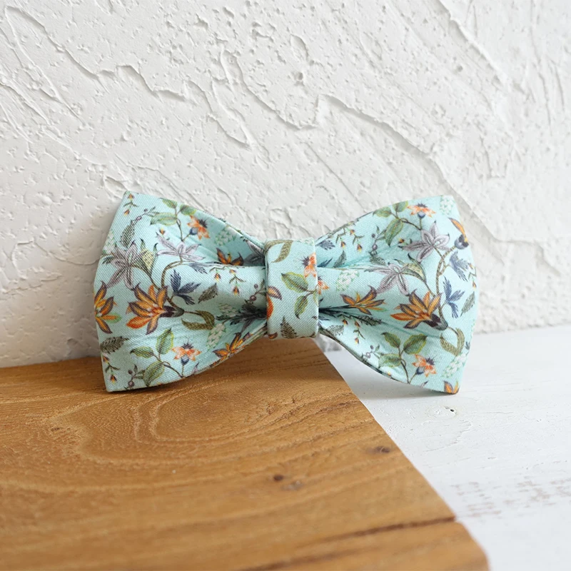 Набор ошейников для собак с принтом на заказ, бархатный материал, металлическая пряжка