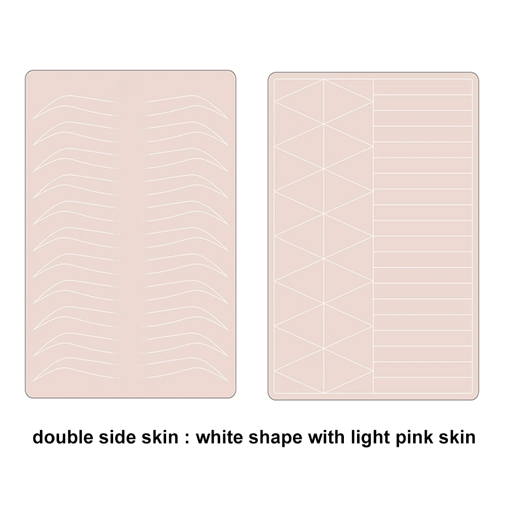 Пользовательский логотип Ombre пудра для бровей микрозатенение губ латексный лист Pmu практики кожи перманентного макияжа