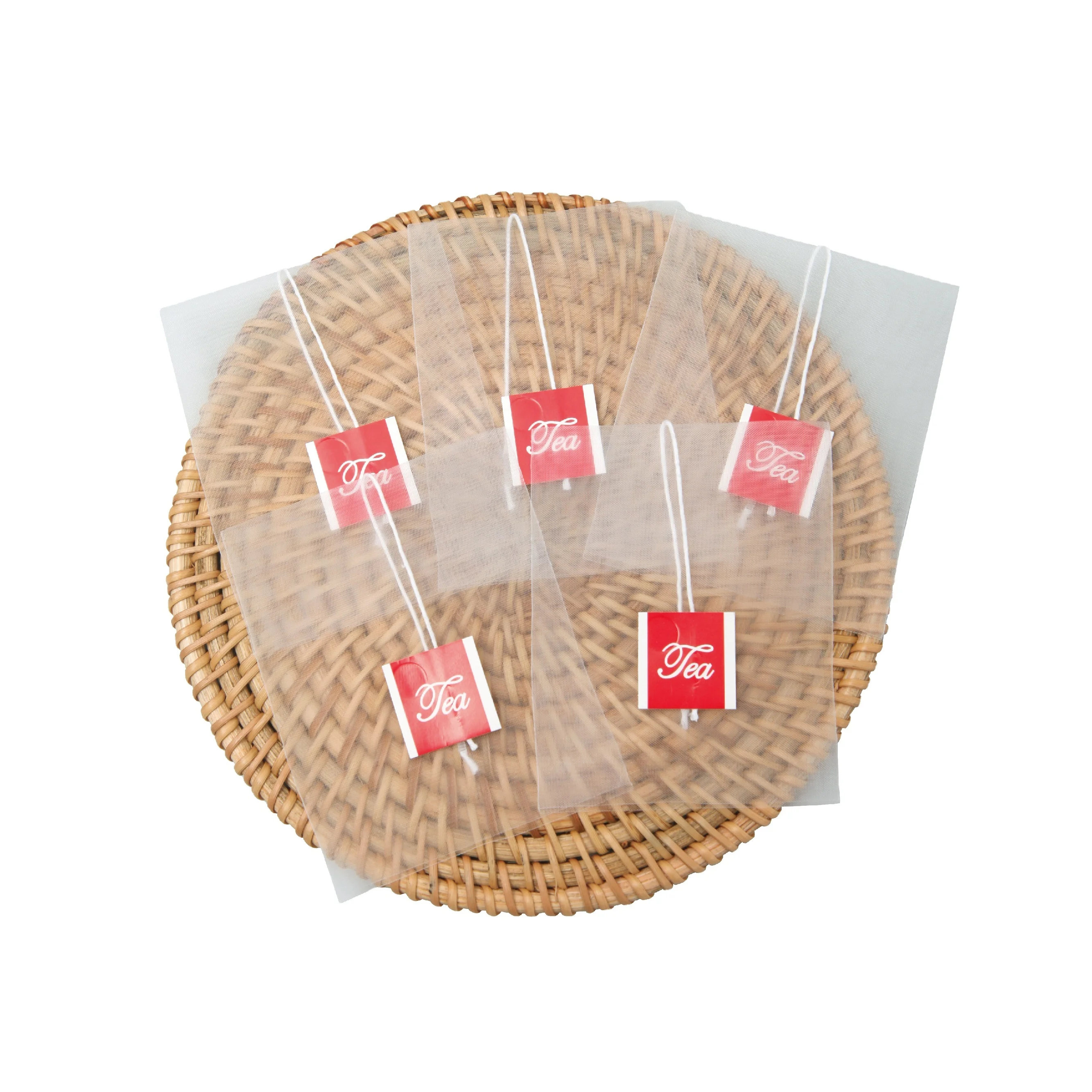 Jierong loose leaf tea filter bag nylon/PA teabag PETC PETD mesh 100% recycled fibers food-grade materials nylon mesh tea bag