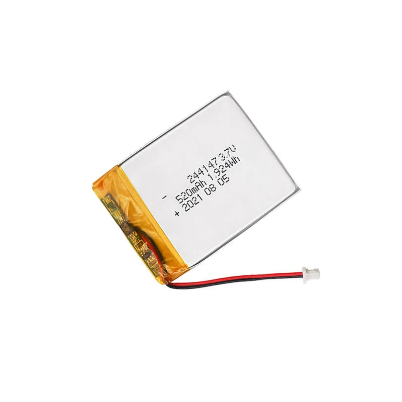 OEM/ODM пользовательские ультратонкие 3 7 В 500 мАч 520 1.85wh Lipo батарея 244147 литиевая для GPS навигатор устройства
