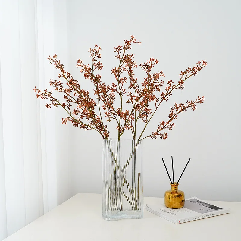 Single Branch Green Australian Artificial Eucalyptus Fruits For Home Wedding Party Decoration