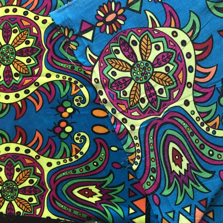 Оптовая продажа, фабричная акриловая печатная ткань для мусульман