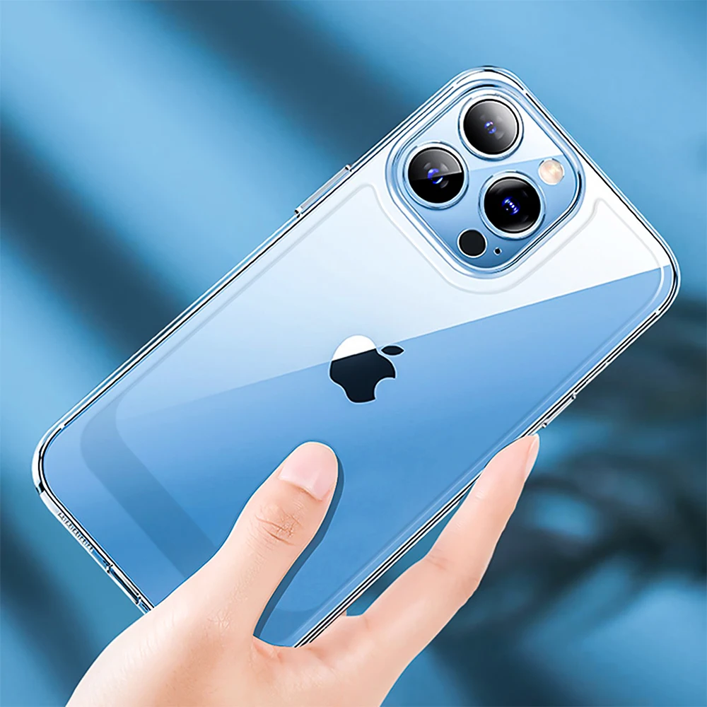 Shockproof High Clear TPU Space Phone Case For iPhone 13 pro max