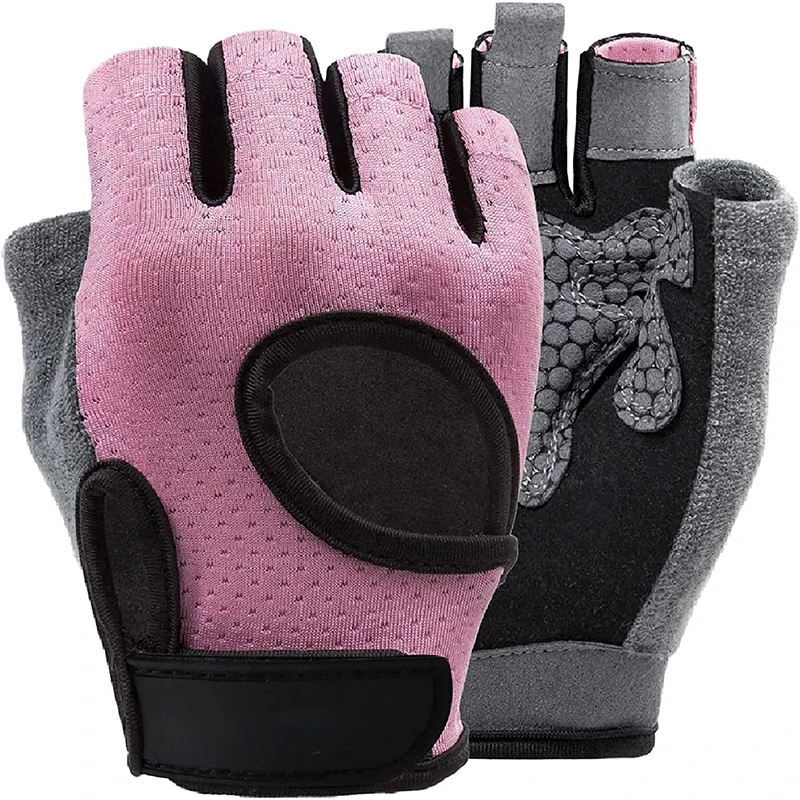 Savior Women and Men Powerlifting Fingerless Gym Exercise Gloves Breathable Sports Gym Gloves For Fitness Weightlifting