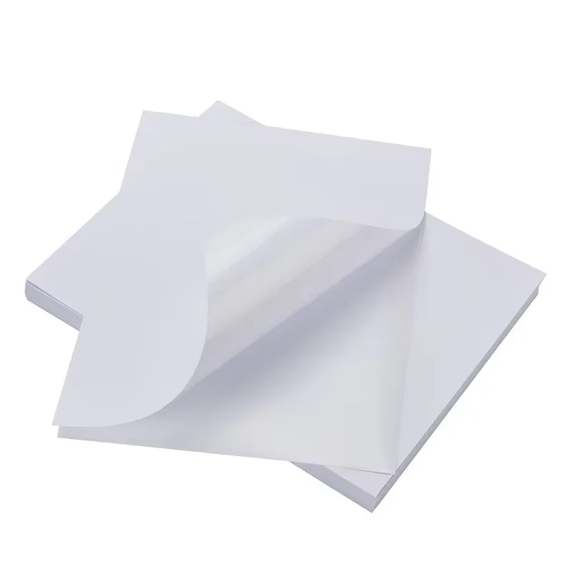 Recyclable Custom Size A4 Thermal Paper Sticker Self-Adhesive Barcode Label for Printer for Shipping and Industrial Use