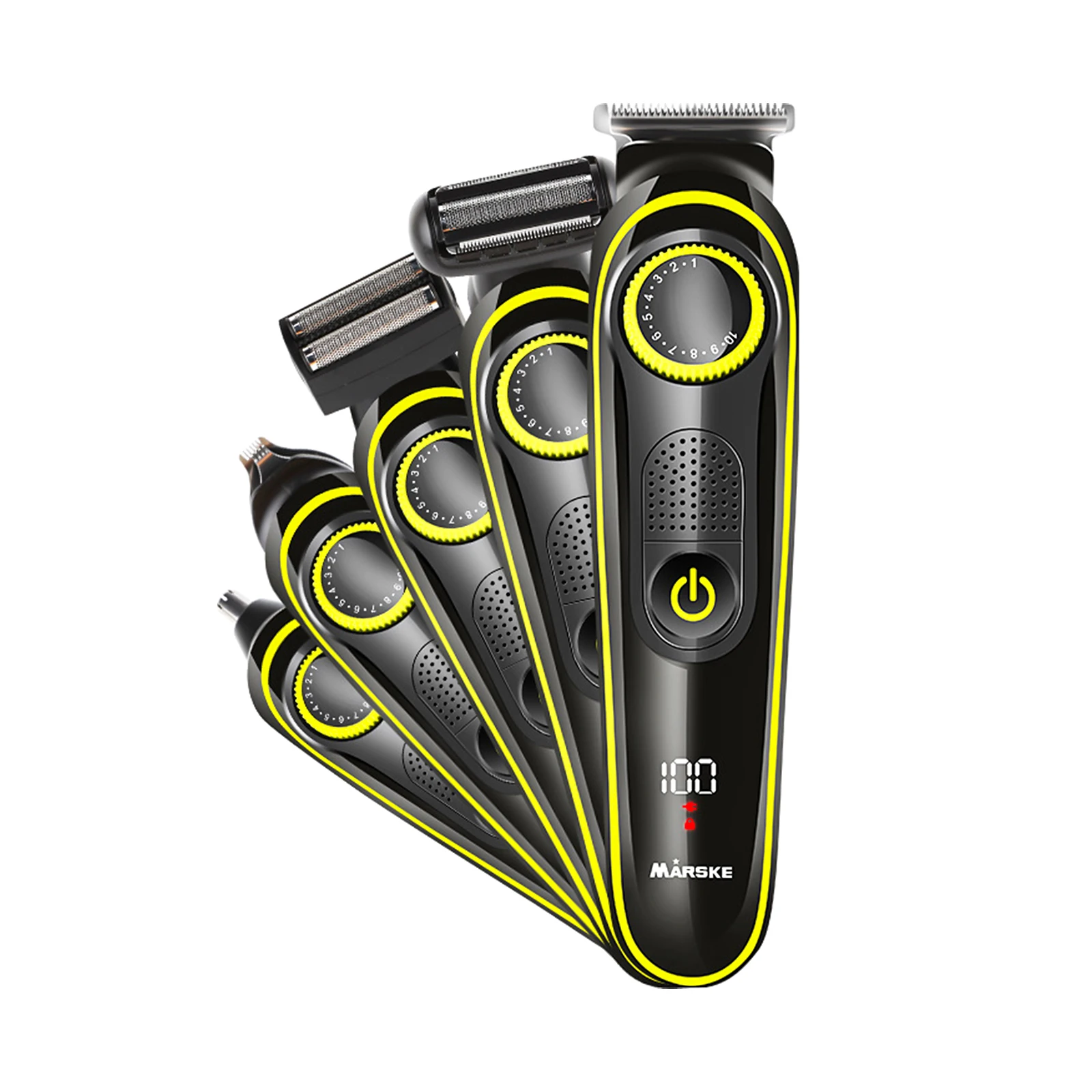 2022 Factory New Private Label Lower Price USB Charging Men Adjustable Strong LED Display Hair Trimmer Wire Clipper