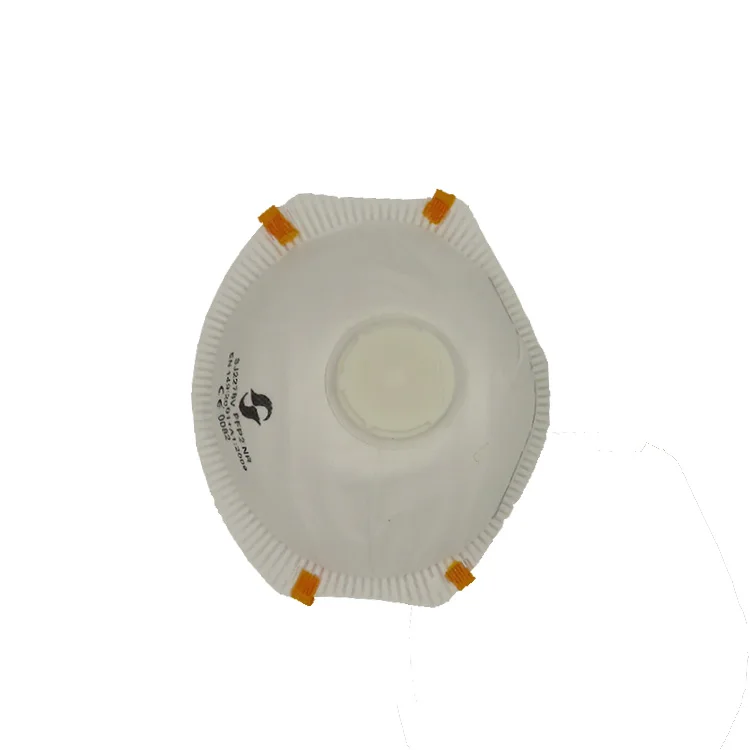 CE FFP2 NR Moulded Dust Mask with Valve Free Air Shipping White List Factory
